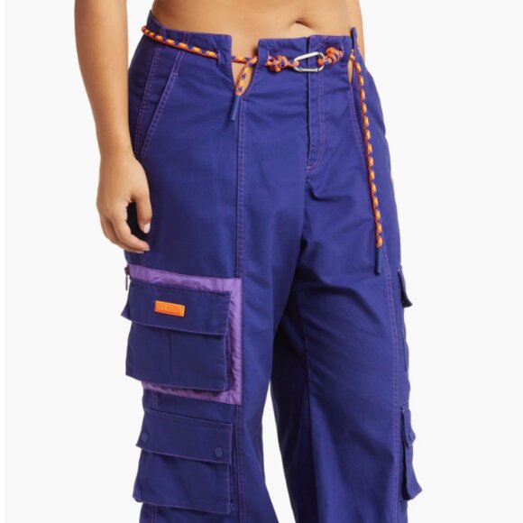 adidas Ivy Park Twill Cargo Pants Size 1X - Picture 6 of 7